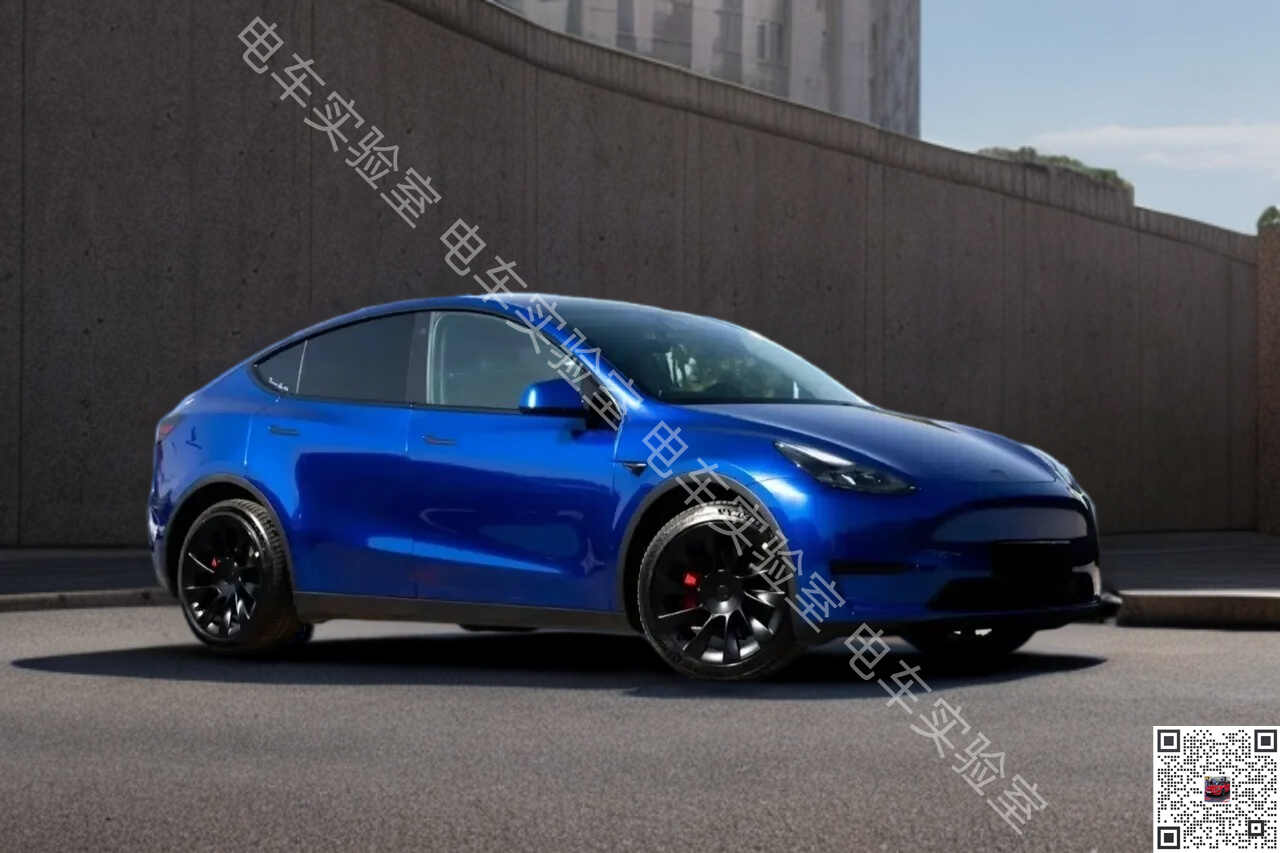 特斯拉Model Y液态金属湛蓝