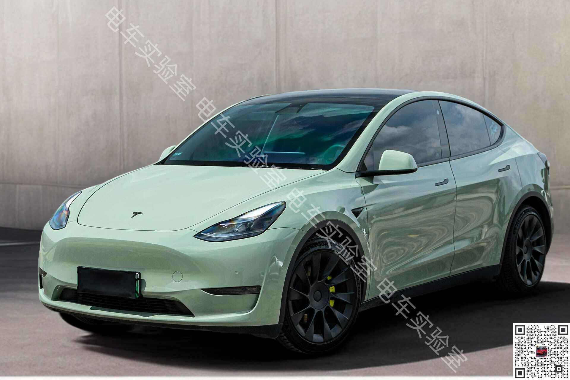 特斯拉Model Y格拉斯米尔绿